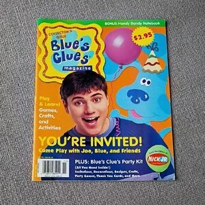 Winter 2006 Blue's Clues Magazine Collector's Issue